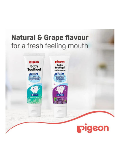 Pigeon Baby Toothgel Natural 45g - Gentle Oral Care
