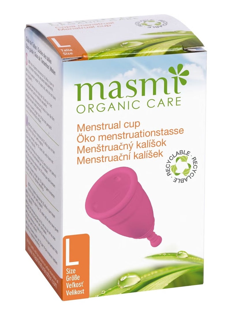 Masmi Menstrual Cup Large - Eco-Friendly Care
