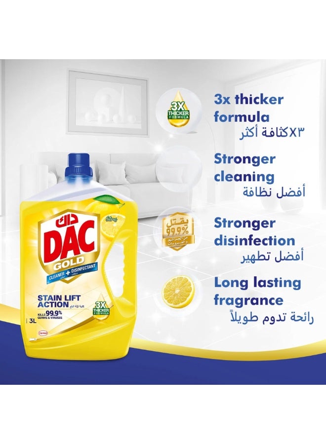 Dac Gold Liquid Cleaner Citrus Scent 3L