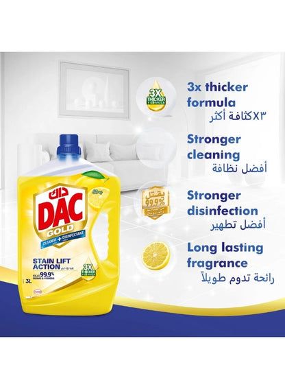 Dac Gold Liquid Cleaner Citrus Scent 3L