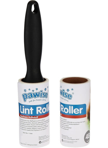 Pawise Lint Roller 48 Sheets for Pet Hair Removal