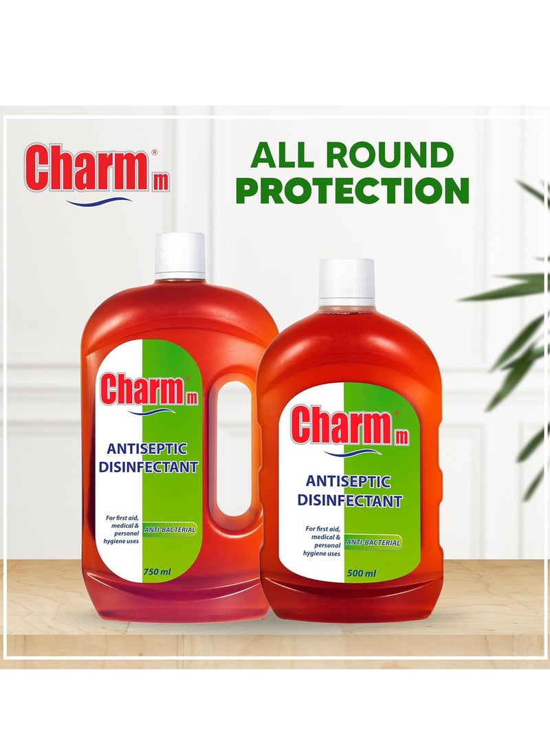 CHARMM Antiseptic Disinfectant Liquid 750 ML