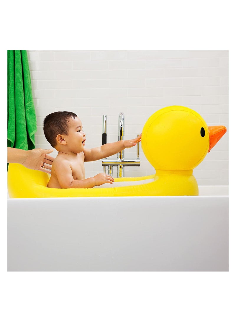 Munchkin White Hot Inflatable Duck Tub - Premium Baby Bath