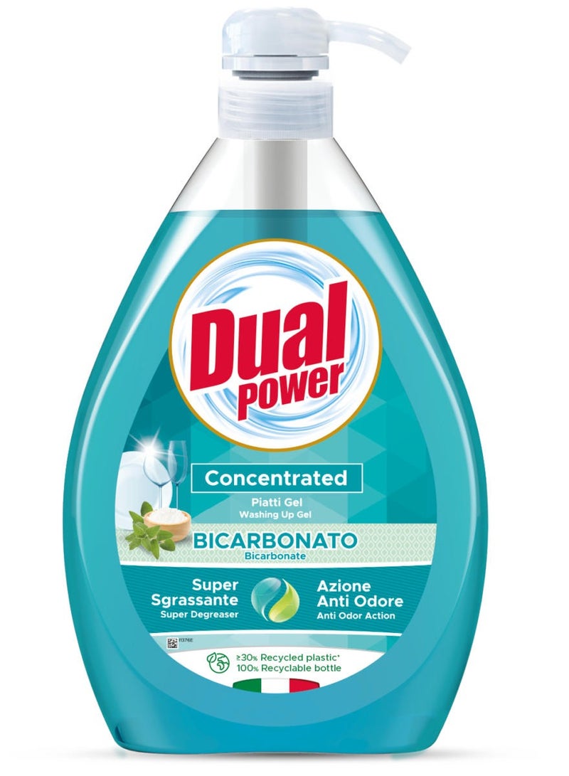 Dual Power Concentrated Washing Up Gel 1 L
