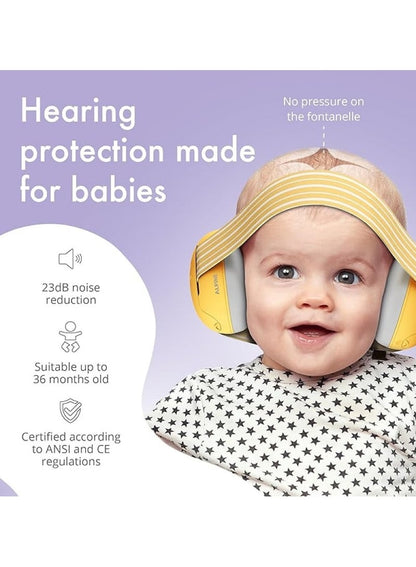 Alpine Baby Muffy Yellow Earplugs for Children