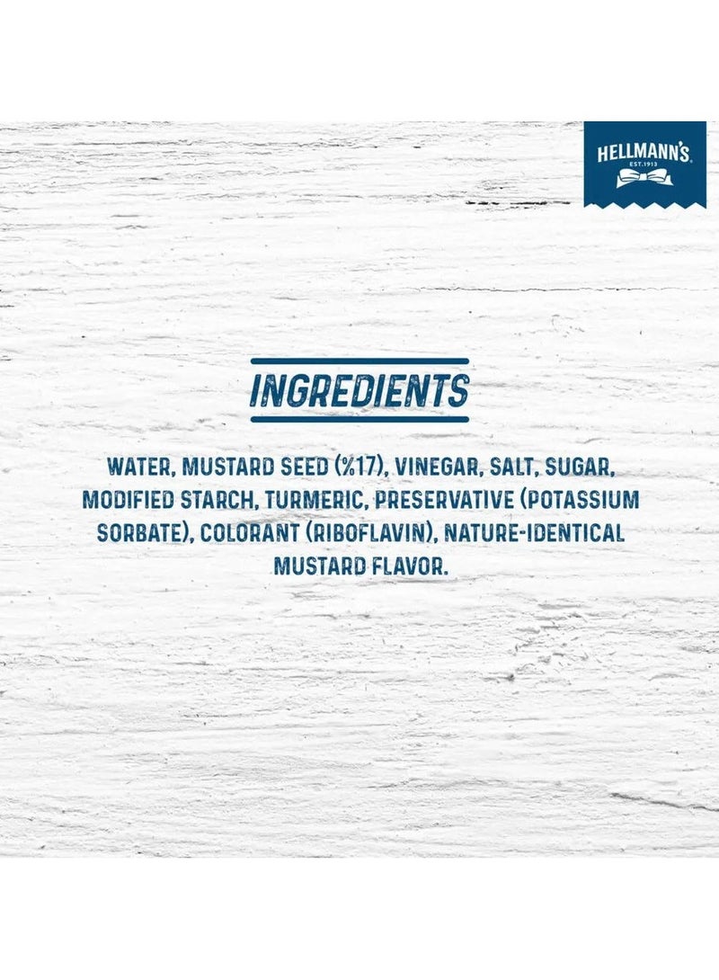 Hellmann's Mustard Sauce 250 G - Premium Condiment