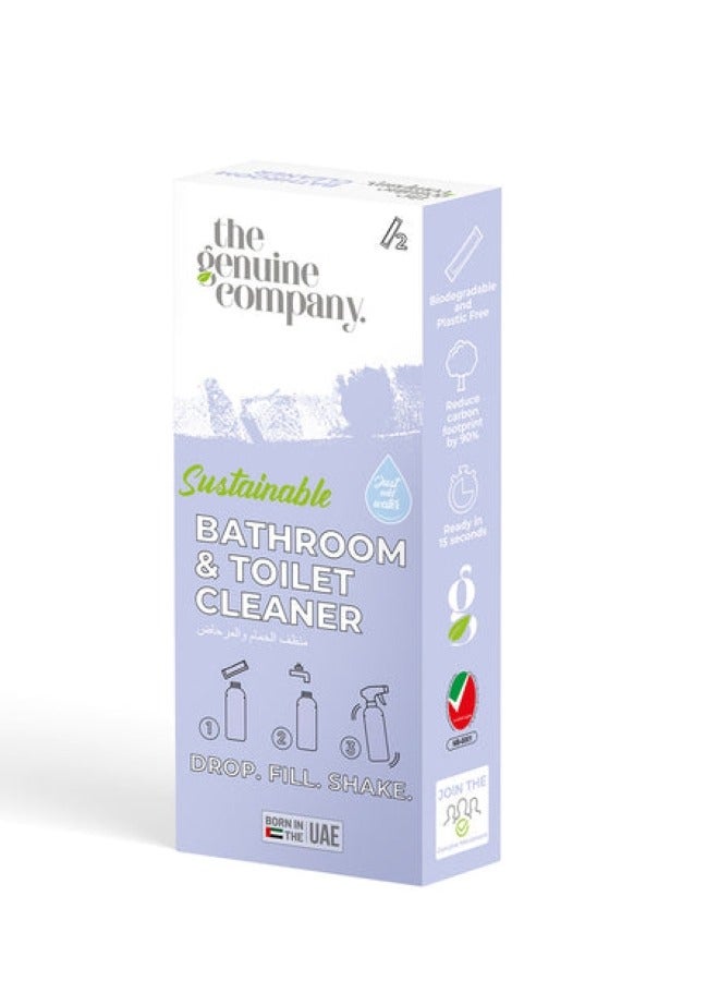 Bathroom & Toilet Cleaner Refill 20 G - The Genuine Company
