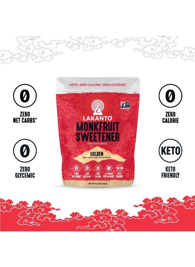 LAKANTO Monkfruit Sweetener 235g - Sugar Replacement