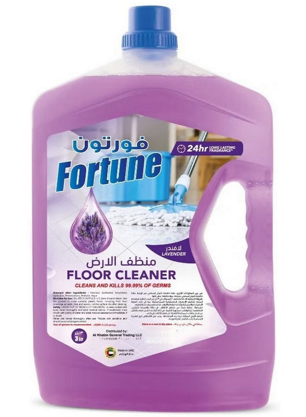 Fortune Antibacterial Floor Cleaner Lavender 3L