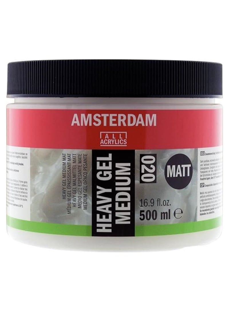 AMSTERDAM Heavy Body Acrylic Gel Medium 500 ML