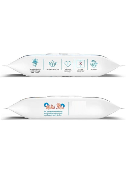 Gentle Baby Wet Water Wipes 60 Sheets - Germacare