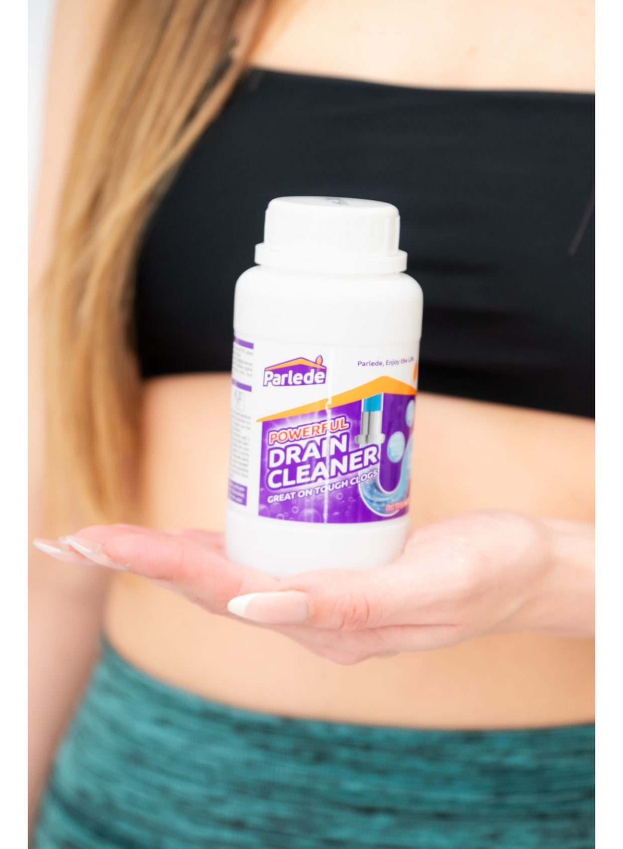 chemical powder, deep cleaning, drain add, drain cleaner, food waste, foul odors, hair paper, hot water, oils food, paper oils, paper soap, parlede, scum food, soap scum, water let