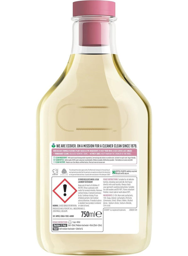 Ecover Wool and Silk Laundry Liquid 750 ML
