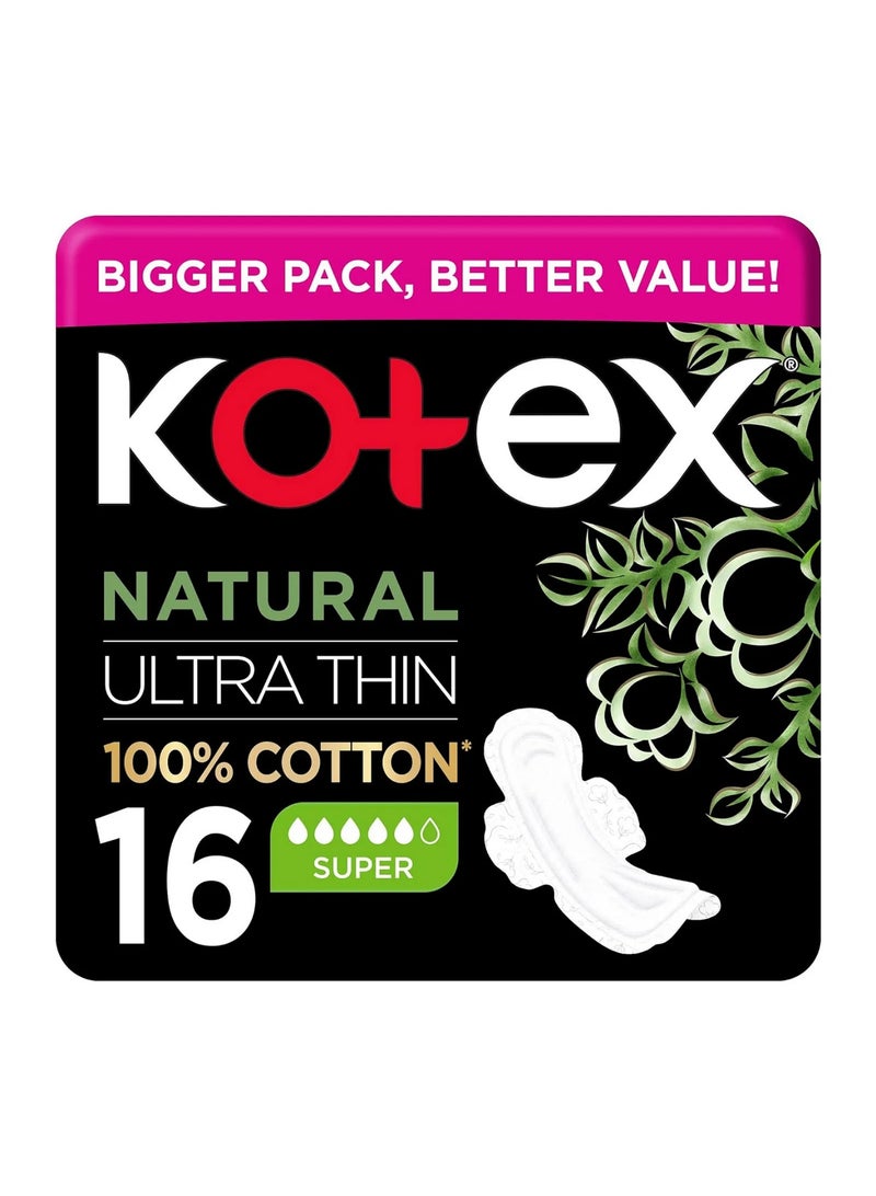 Kotex Ultra Thin Sanitary Pads for Heavy Flow