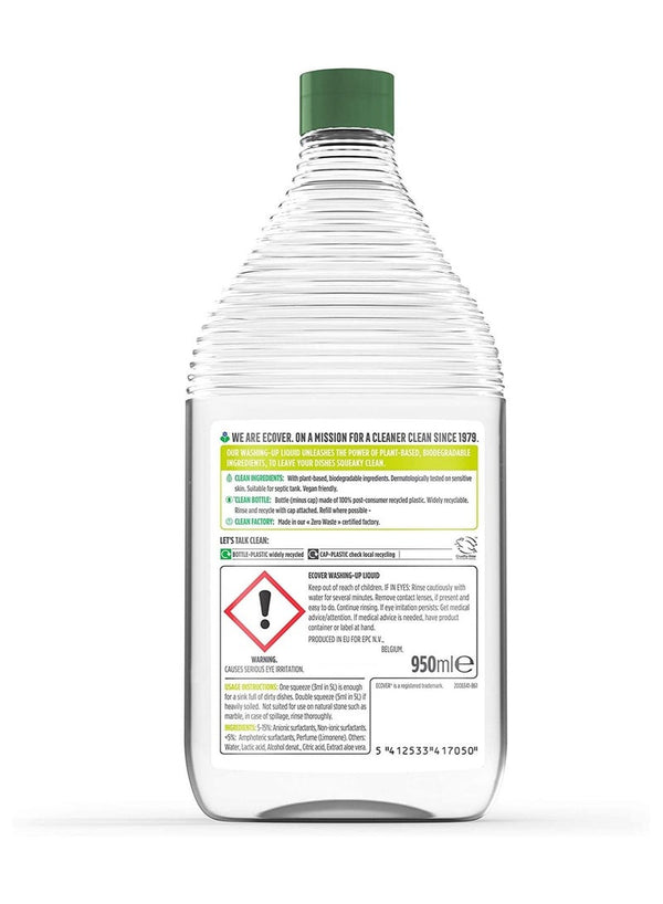 Ecover Lemon & Aloe Vera Washing Up Liquid 950 ML