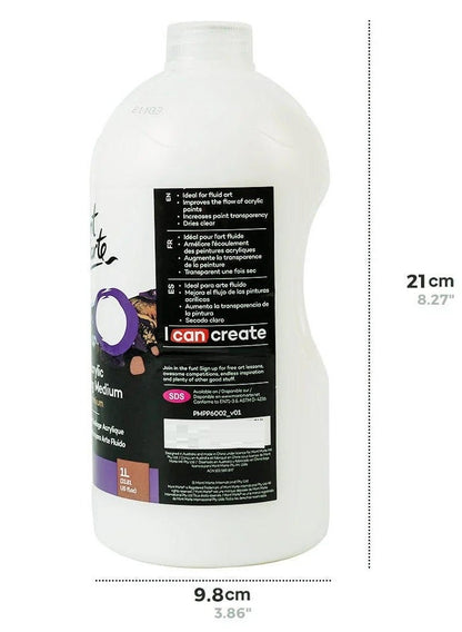 Mont Marte Acrylic Pouring Medium 1L