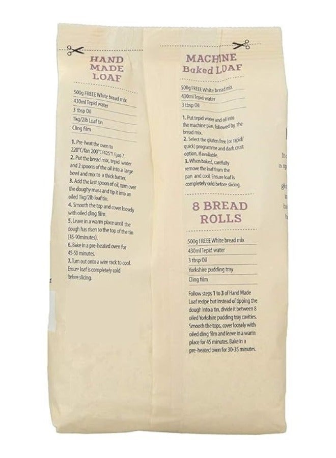 Doves Farm Gluten Free White Bread Mix Vegan 500g