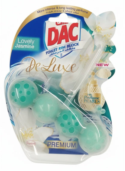 Dac Toilet Rim Block Deluxe Lovely Jasmine 50G