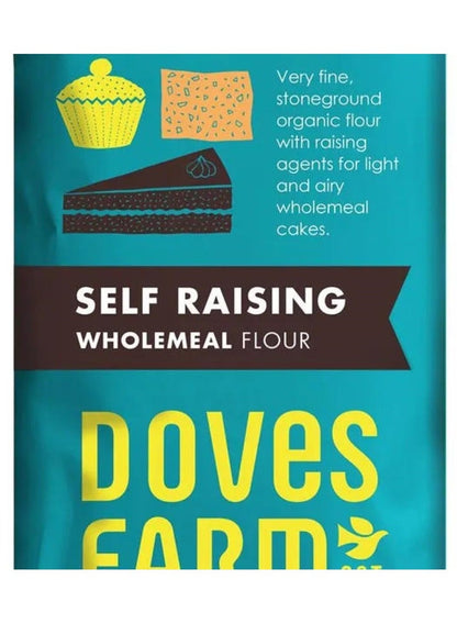 Doves Farm Organic Self Raising Wholemeal Flour 1 Kg