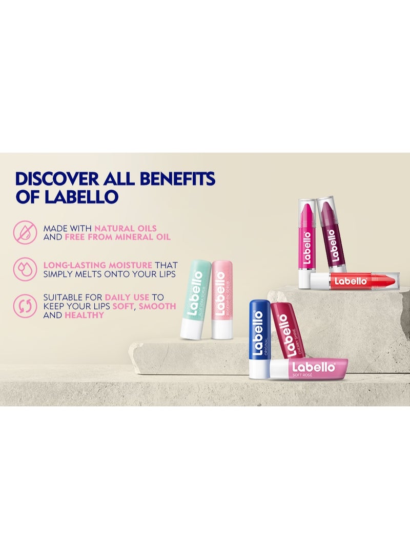 Labello Velvet Rose Lip Balm 4.8Gm