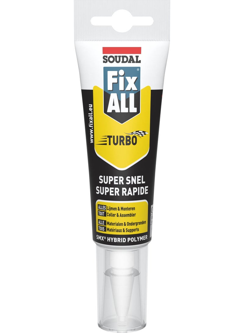 Soudal Fix All Turbo Super Fast Adhesive 125 ML