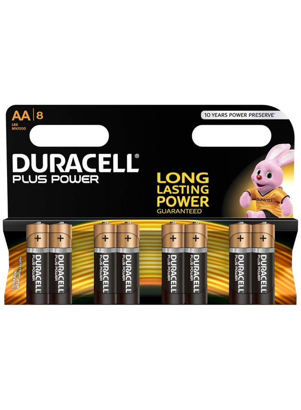 Duracell AA Long Lasting Batteries - Premium Power