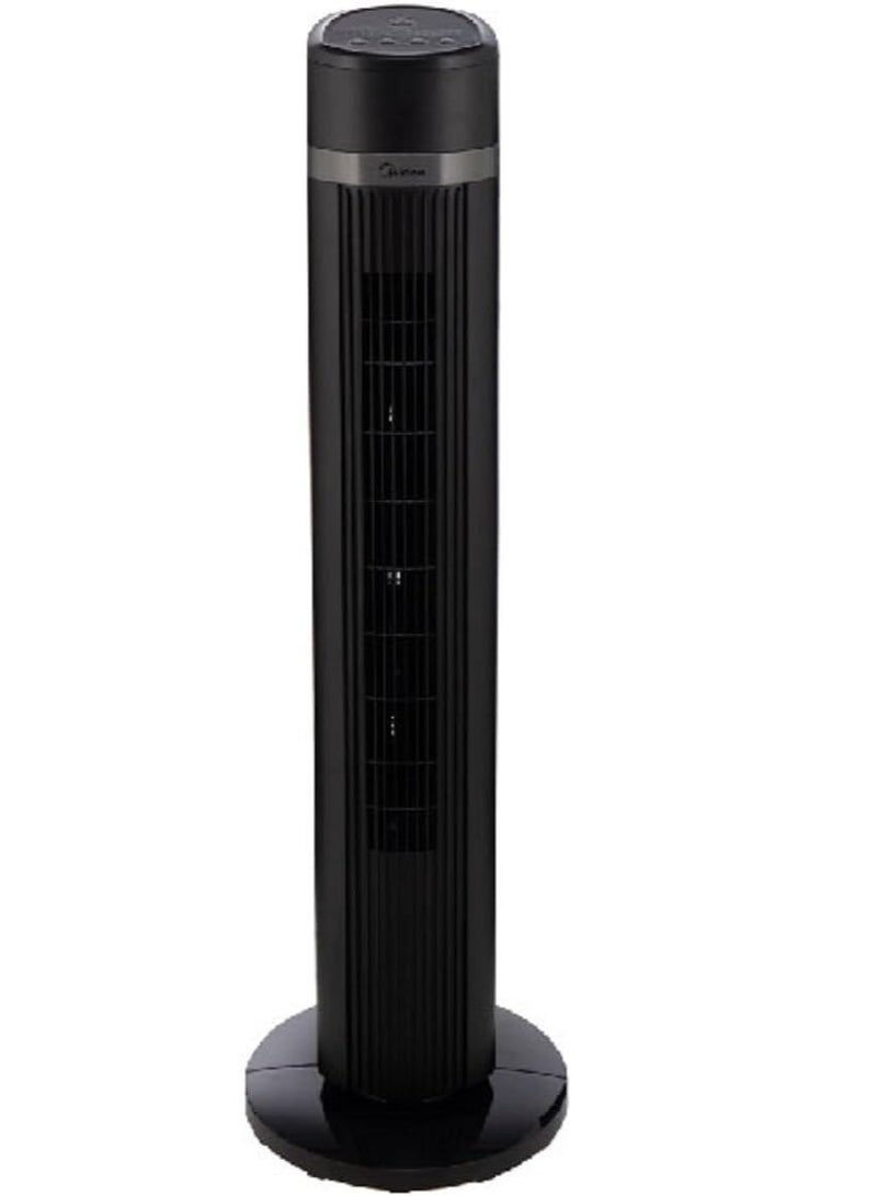 Midea Tower Fan with Remote Control - Black