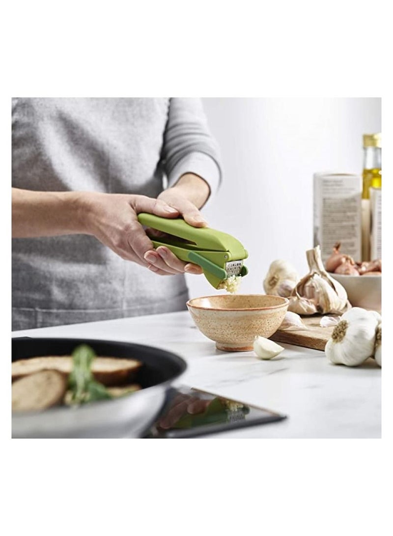Joseph Joseph Garlic Press Mincer Green