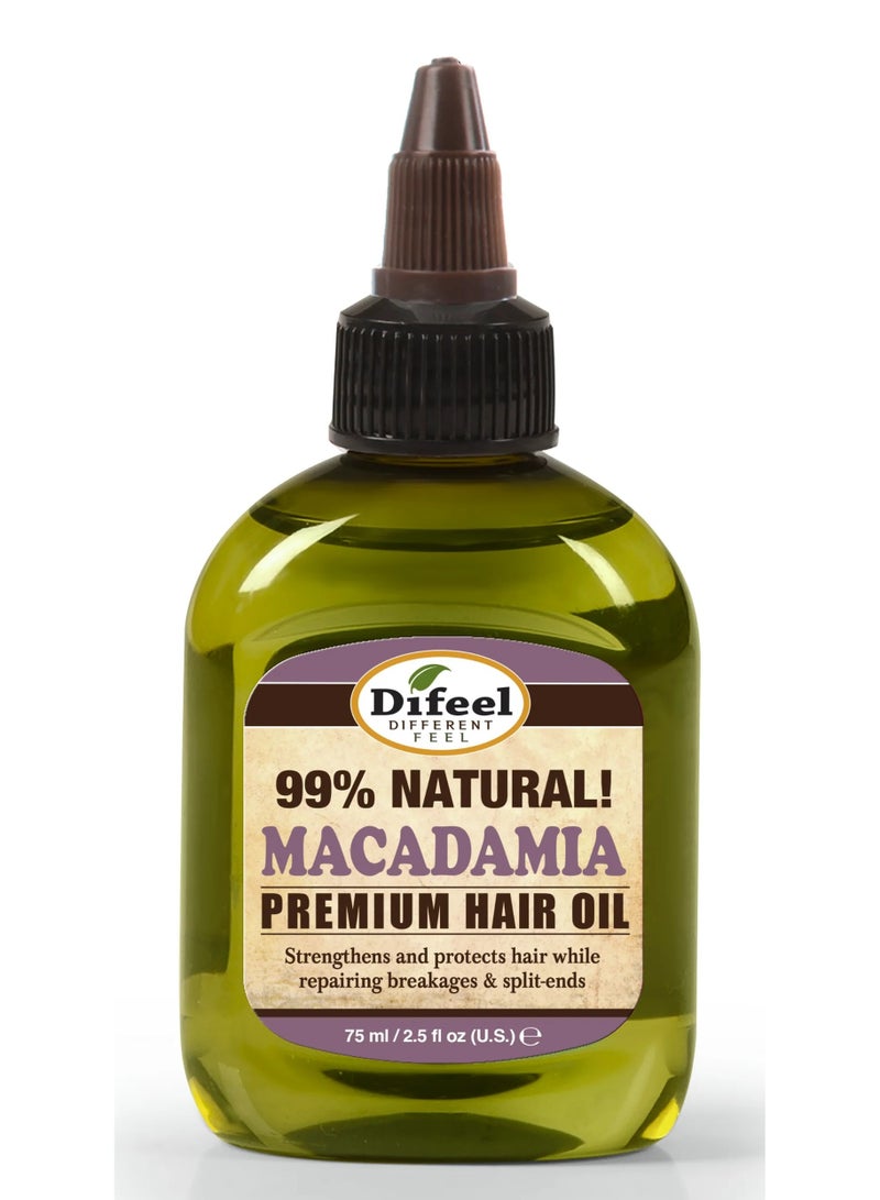 Difeel Macadamia Oil Hair Treatment 75 ML