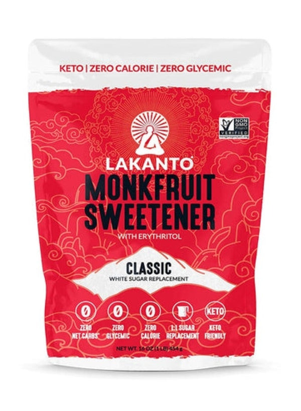 Lakanto Monkfruit Sweetener - White Sugar Replacement