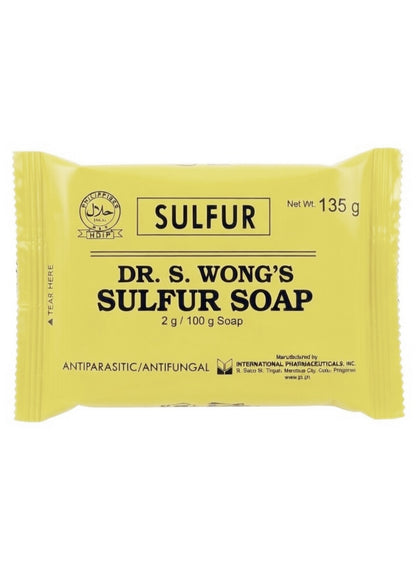Dr. S. Wong's Sulfur Soap 135g Antiparasitic /  Antifungal