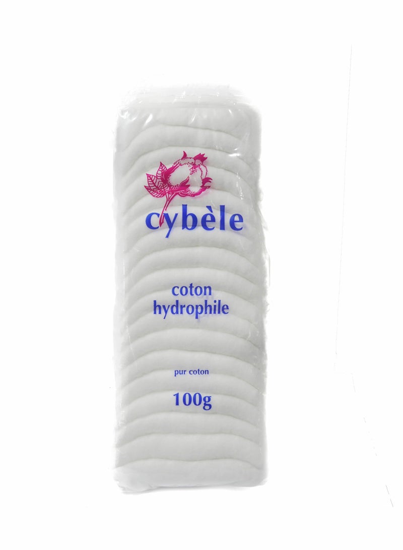CYBELE Hydrophile Cotton Pad 100 Gm