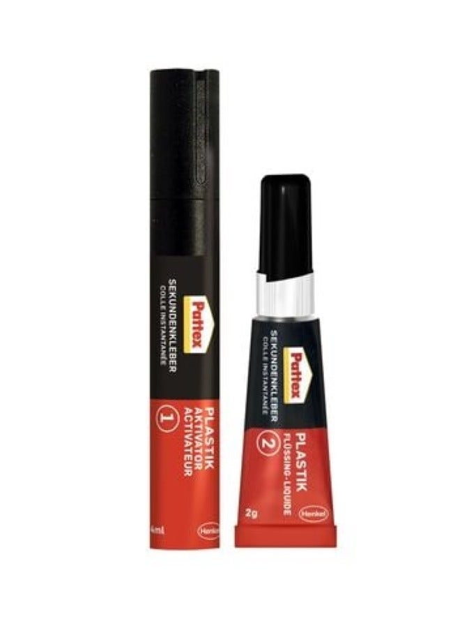 Pattex Super Glue All Plastic 2G + 4 ML