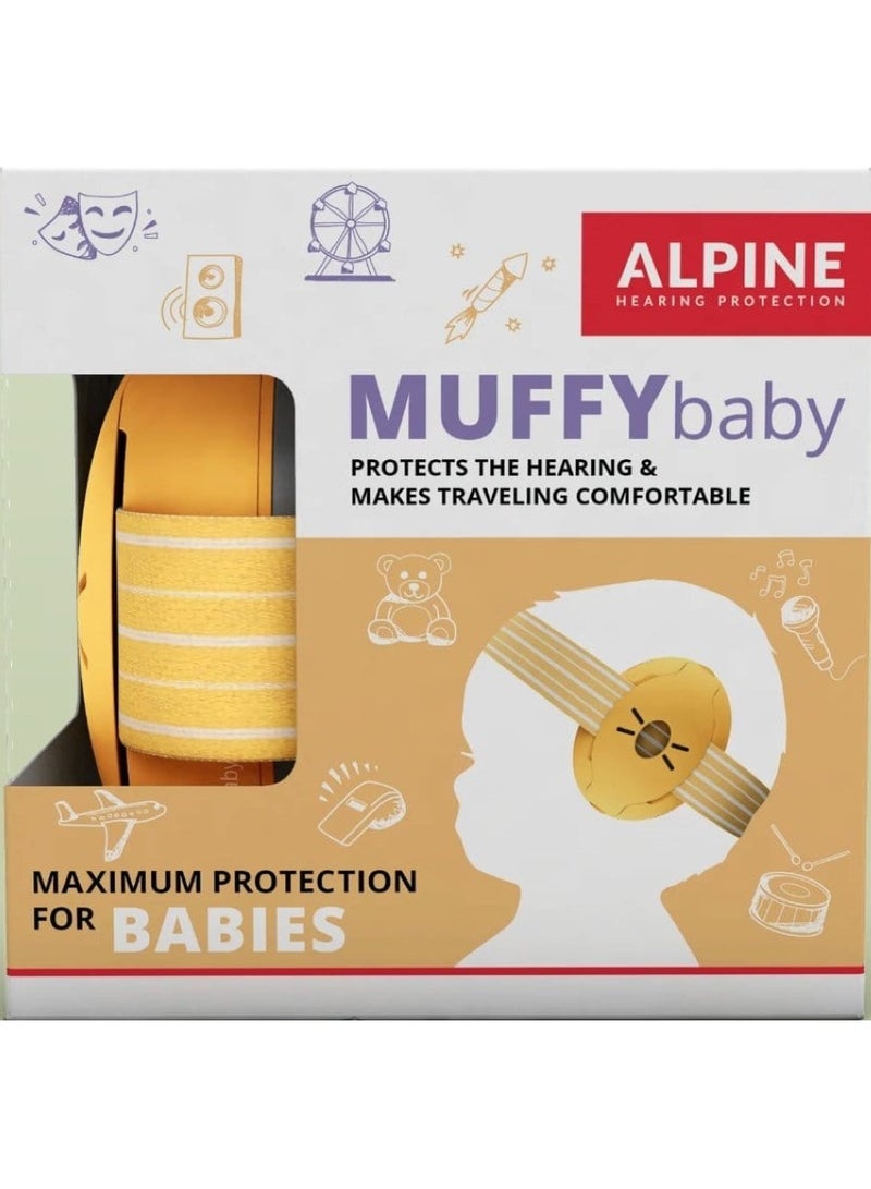 Alpine Baby Muffy Yellow Earplugs for Children