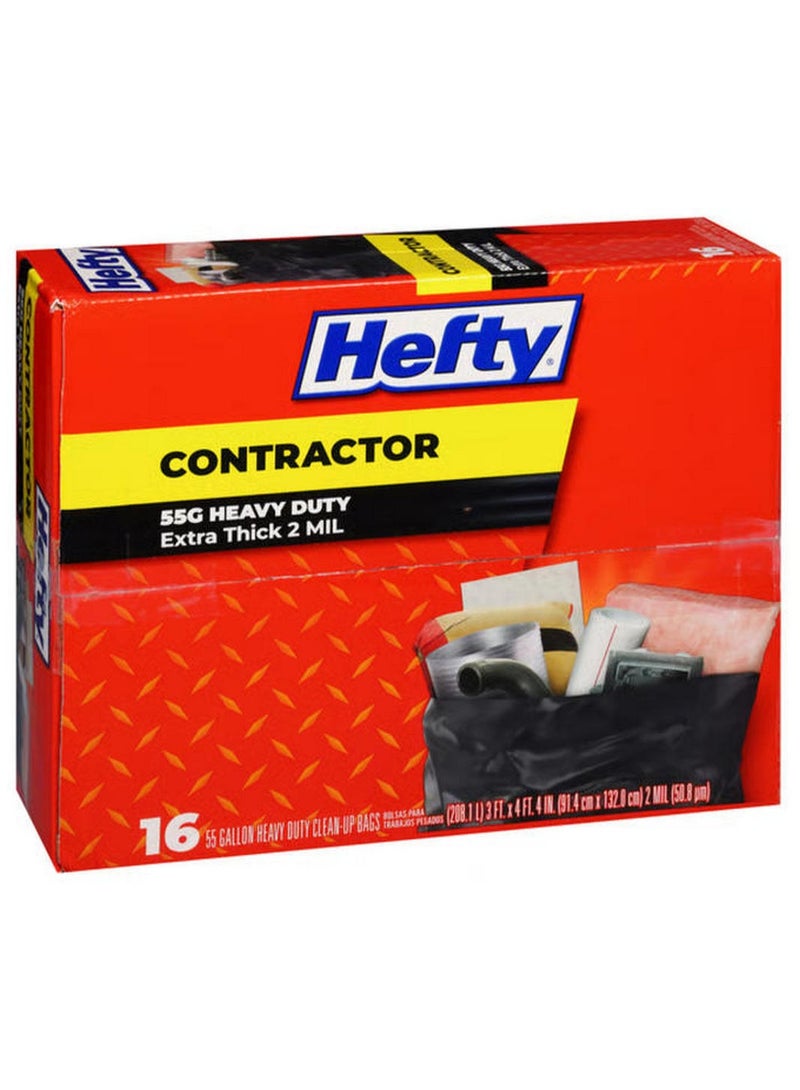 Hefty 55 Gallon Heavy Duty Bags