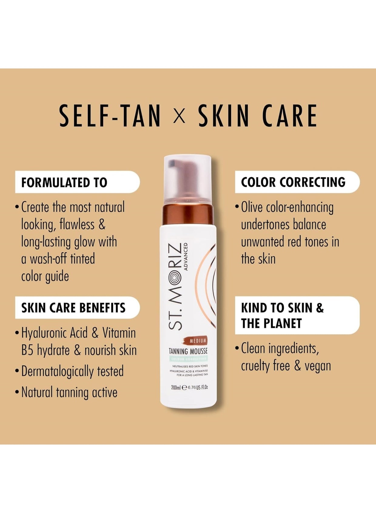 200ml, St. Moriz, Suncare - Self-Tanning & Bronzing