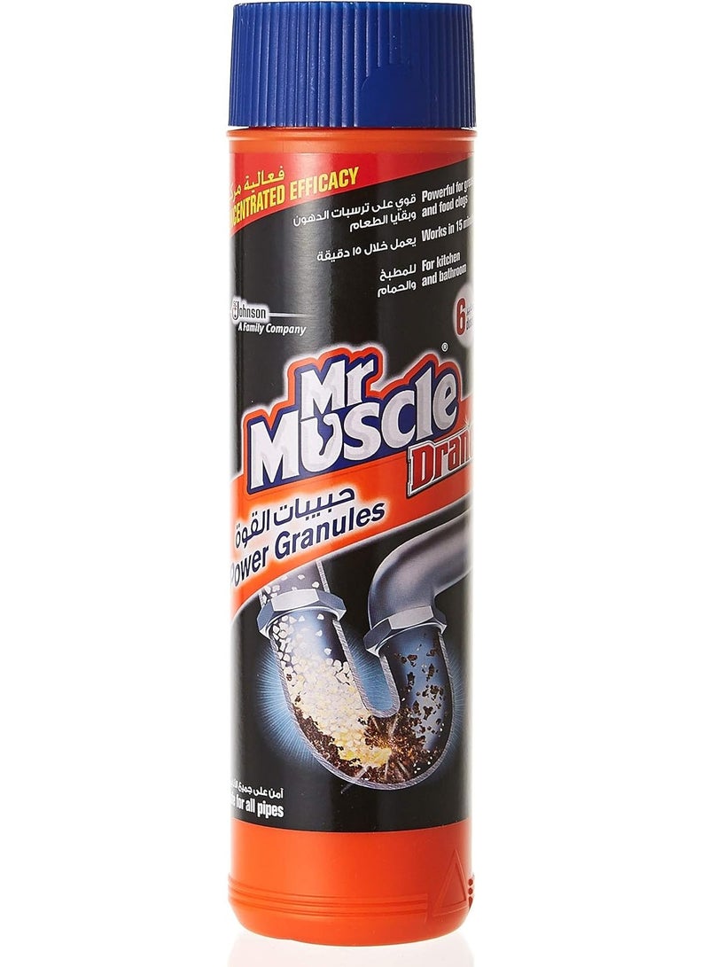 Mr Muscle Power Granules Drain Cleanser 500g