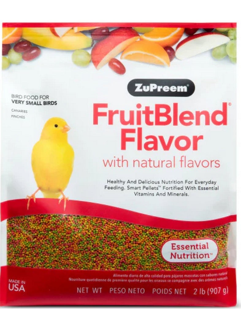 ZuPreem FruitBlend Food for Small Birds 907g