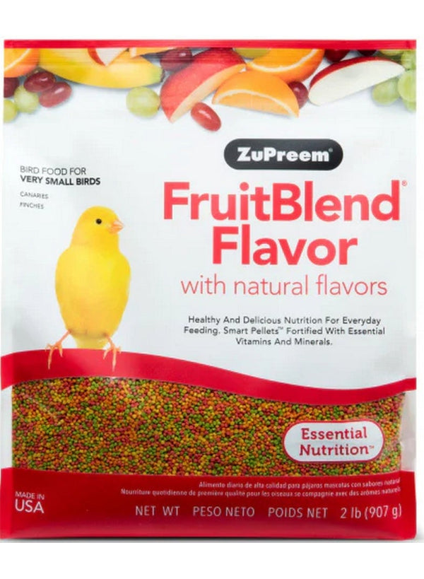 ZuPreem FruitBlend Food for Small Birds 907g