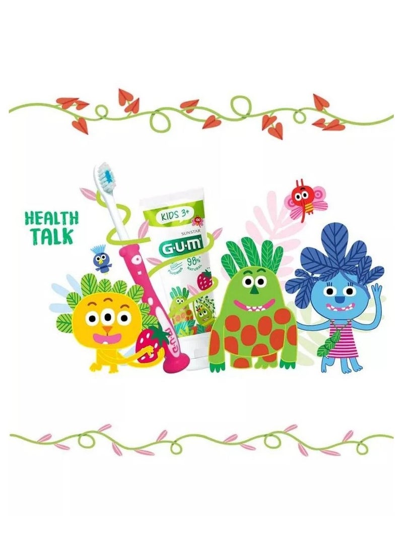 SUNSTAR Gum Kids Toothpaste Strawberry 50ml