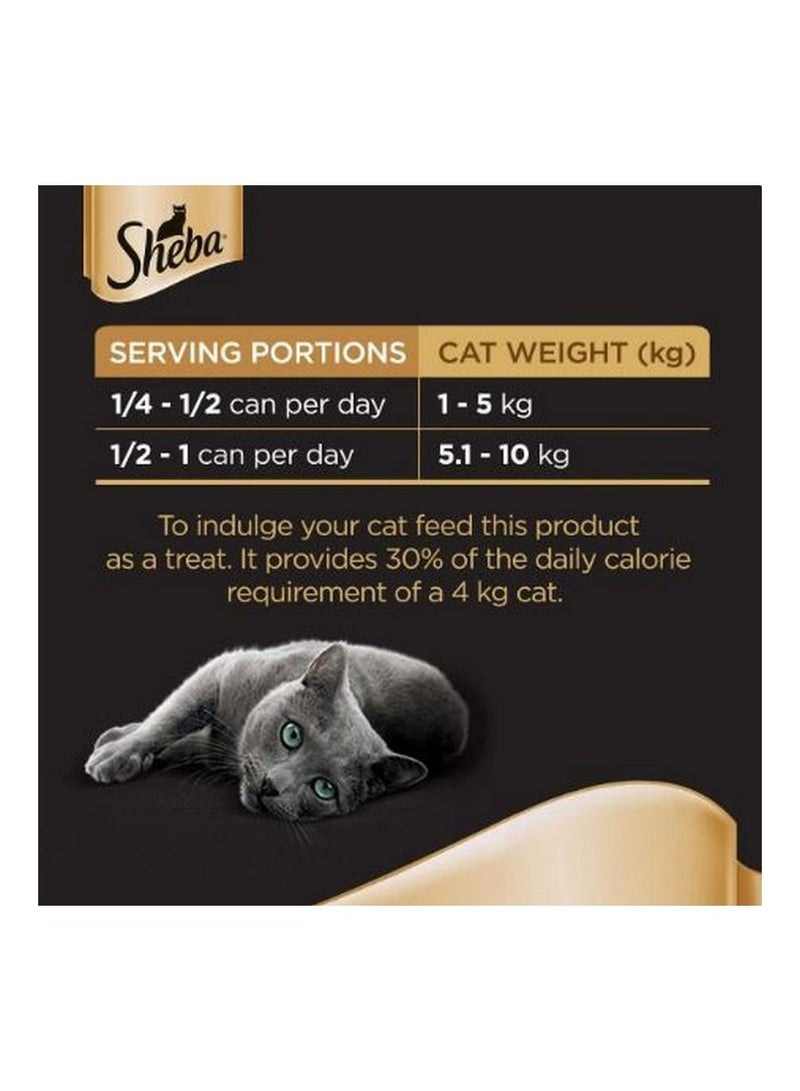 Sheba Tuna and Salmon with Gravy Cat Food