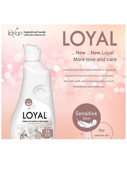 Loyal Fabric Softener 1500 ML - Premium Care & Freshness