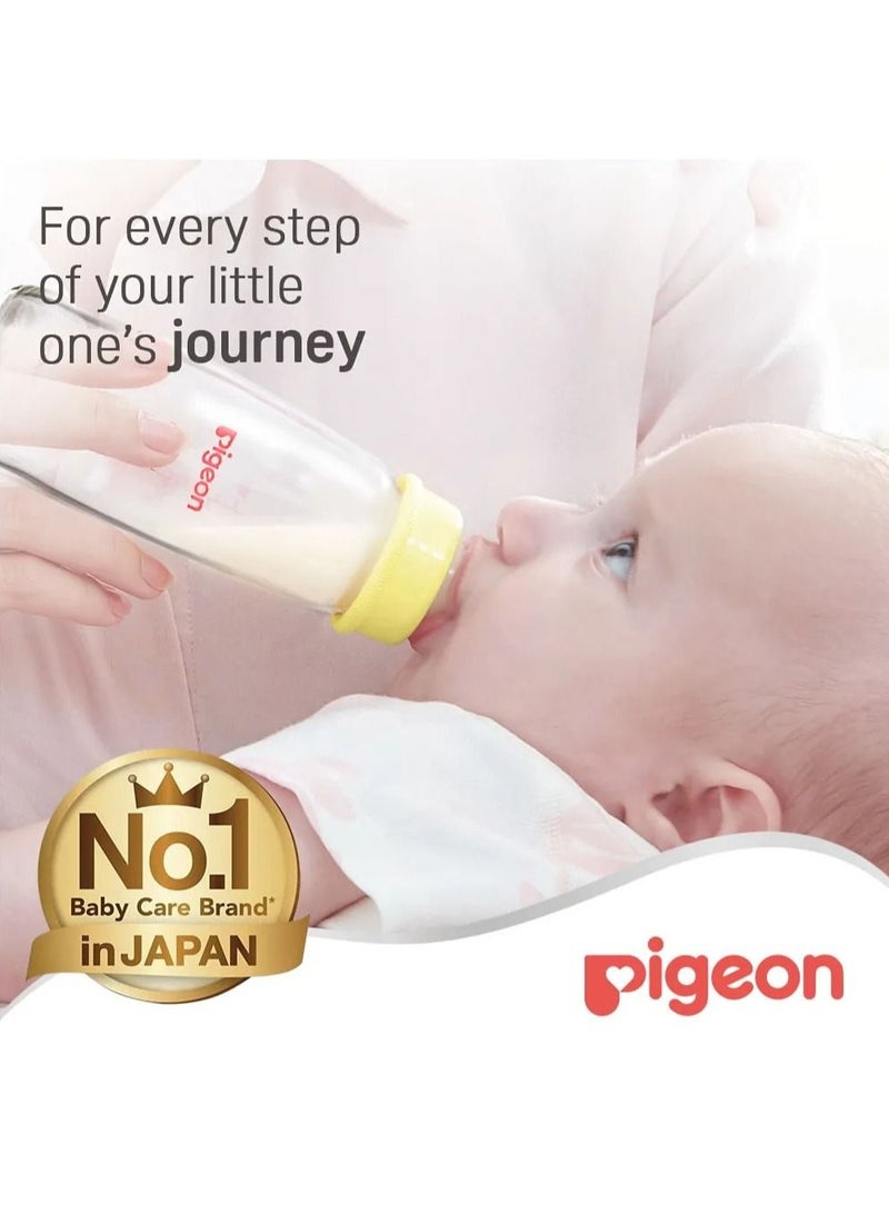 Pigeon Glass Feeding Bottle 200 ML