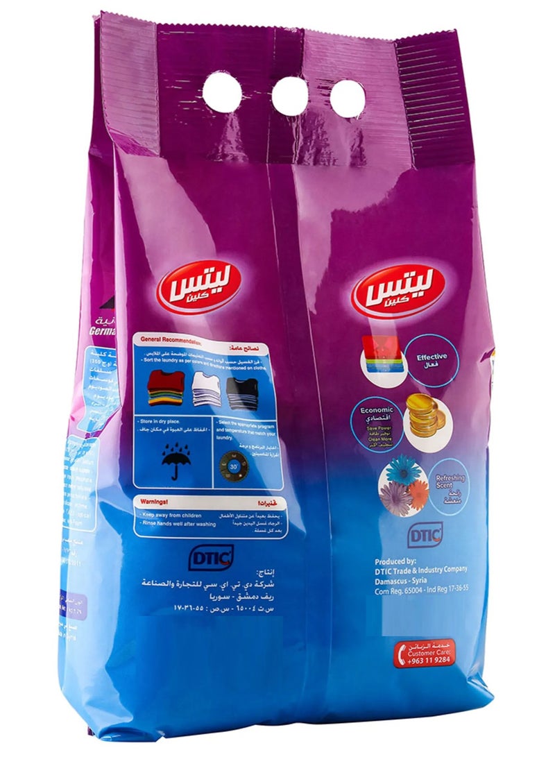 LET'S CLEAN Purple Rose Detergent Powder 1.5 Kg