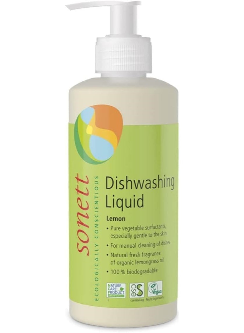 coconut oil, dishwashing lemon, dishwashing lemon liquid, hypoallergenic, lemon liquid, long way, mild even, oil alcohol, organic dishwashing, organic dishwashing lemon, sensitive skin, sodium c12, sonett ecologically conscientious, vegan, way add