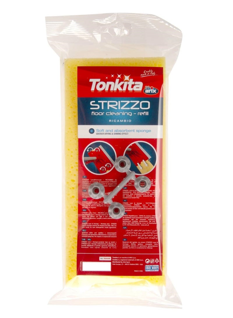 Tonkita Strizzo Sponge Mop Refill
