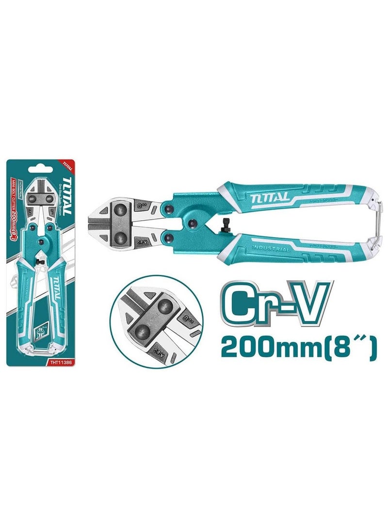 TOTAL Mini Bolt Cutter 8 Inch - High Performance Tool