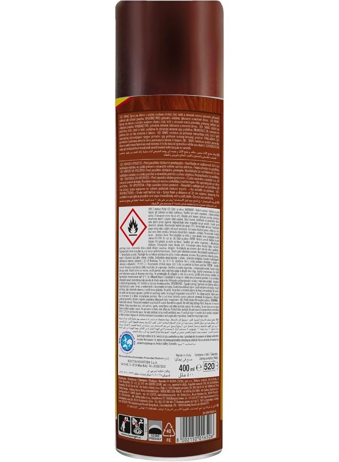 SMAC Furniture Polish Spray 400ml