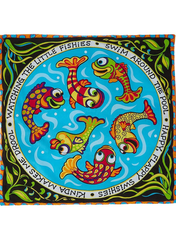 Petstages Madcap Swishy Fishy Catnip Play Mat