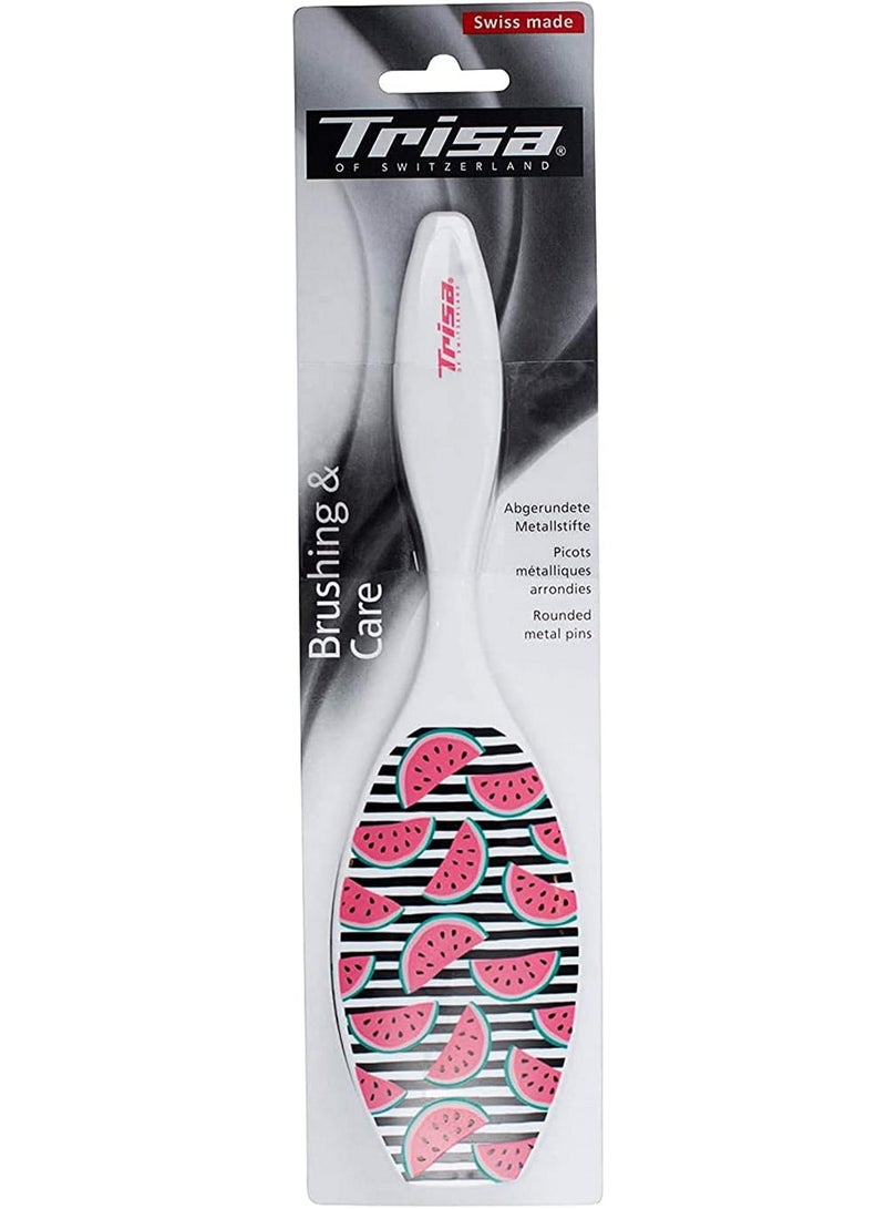 Trisa Hairbrush with Rounded Metal Pins